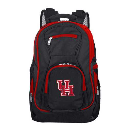 CLHUL708: NCAA Houston Cougars Trim color Laptop Backpack